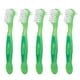 thumbnail image 2 of Juego de 5 cepillos para dentaduras postizas Vhermosa Cepillo de limpieza de dentadura postiza portátil de viaje profesional para ancianos 5 uds, 2 of 8