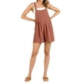 thumbnail image 3 of Cenuakty Women Overalls Shorts, Sleeveless Solid Loose Summer Jumpsuit Playsuit for Casual Daily, 3 of 9