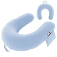 thumbnail image 2 of MezoJaoie Reading Pillow Ergonomic U Shape Cushion Lounge Pillow for Adults Elbow Rest Reduces Fatigue Desk Couch Floor Sofa Sitting Working Crocheting Writing, 2 of 10