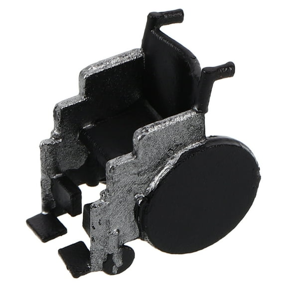 WRISTBIQUE Miniature Model Furniture Resin Wheelchair 1 PCS