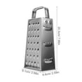 thumbnail image 2 of FOMIYES Metal Vegetable Grater 1Pcs 8 Inches, 2 of 8