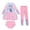 Pink2, variant on Swimsuit for Girls 10 12 UPF 50+ Sun Swimwear Long Sleeve Rash Guard and Swim Pants for Girls with Matching Bikini Top Pink1 9-10 Years
