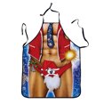 thumbnail image 1 of Delantal de belleza Sexy de Navidad Puntoco delantal de hombre musculoso delantal de fiesta de pareja de dibujos animados Puntoco Puntoco-1684, 1 of 2