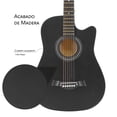 thumbnail image 3 of Guitarra Acústica ZONAR GTA-NGR color Negra, 3 of 8