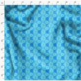 thumbnail image 4 of Soimoi Blue Poly Georgette Fabric Ombre Tie-Dye Printed Craft Fabric by the Yard 52 Inch Wide, 4 of 4