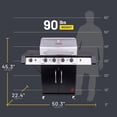 thumbnail image 6 of Charbroil® Performance Series™ Amplifire™ 4-Burner Gas Grill, 6 of 9