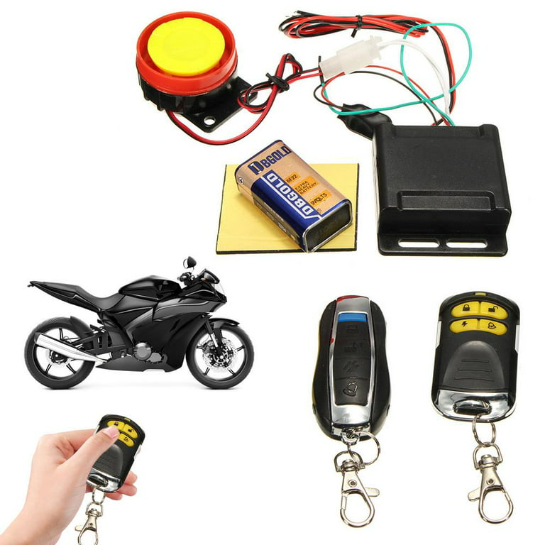 Tohuu Motorcycle Anti Theft Alarm High Power Siren Security Alarm