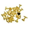 thumbnail image 1 of Gemelos Fernando Ajustes de Base de Latón para Hombre 20 Piezas Dorado, 1 of 8