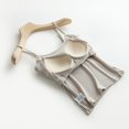 thumbnail image 6 of MESSUEN Camisole Tops for Women Tank Top with Built in Bra Square Neckline Camisole with Bra Pads Bra One Vest Camisole Womens Summer Tops Dressy Casual Womens Shirts Casual Beige L, 6 of 8