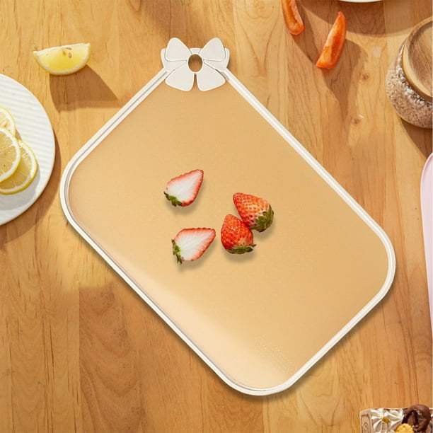 Fiudx Tabla de Cortar de Doble Cara, Superficie Antideslizante, Multifuncional, Amplia Área de Corte, Utensilio de Cocina para El Hogar, Fácil de Limpiar, 37,5 X 26,5 Cm