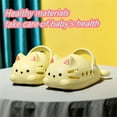 thumbnail image 3 of Toddler Baby Sandals for Boy Girls Cute Cat Garden Clogs Slip On Water Sandals Summer Beach Shoes, 3 of 6