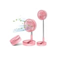 thumbnail image 3 of Ventilador Portátil De Escritorio Recargable Rosa, 3 of 3