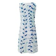 thumbnail image 6 of KTMKH Women's Summer Casual T Shirt Dresses Beach Cover Up Tank Dress With Pockets, 6 of 7
