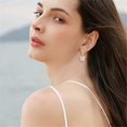 thumbnail image 4 of UBIUO Sparkly Charm Chic Butterfly Dangle Earrings Dainty Acrylic Colorful Animal Drop Hoop Earrings for Women Girls Jewelry Gift, 4 of 4