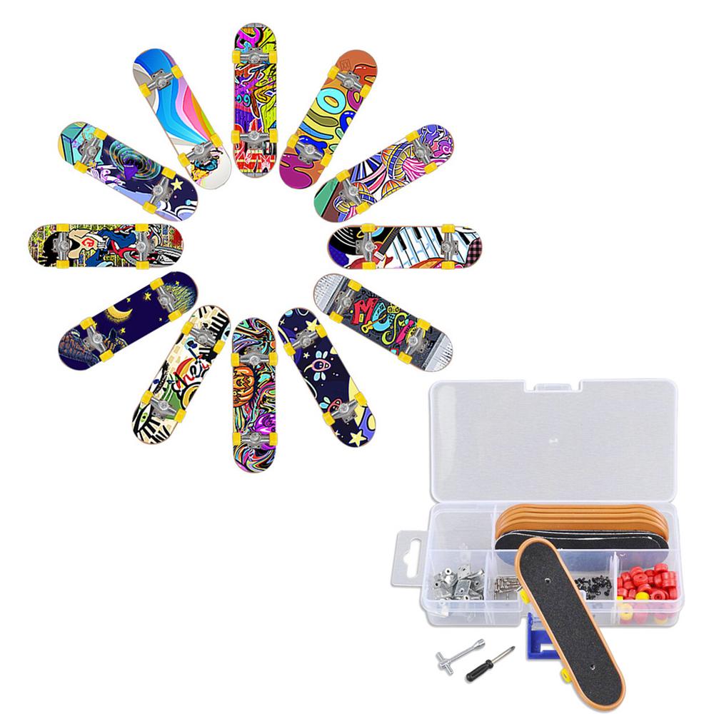 Ibaste Diy Fingerboard Kit Creative SelfAssembly Finger Skateboard