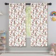 thumbnail image 5 of Blackout Kids Curtains,White Christmas Gnome Pattern Childrens Insulated Curtains Set Of 2,Bedroom Essentials,Toddler Room Decor 42"x63", 5 of 5