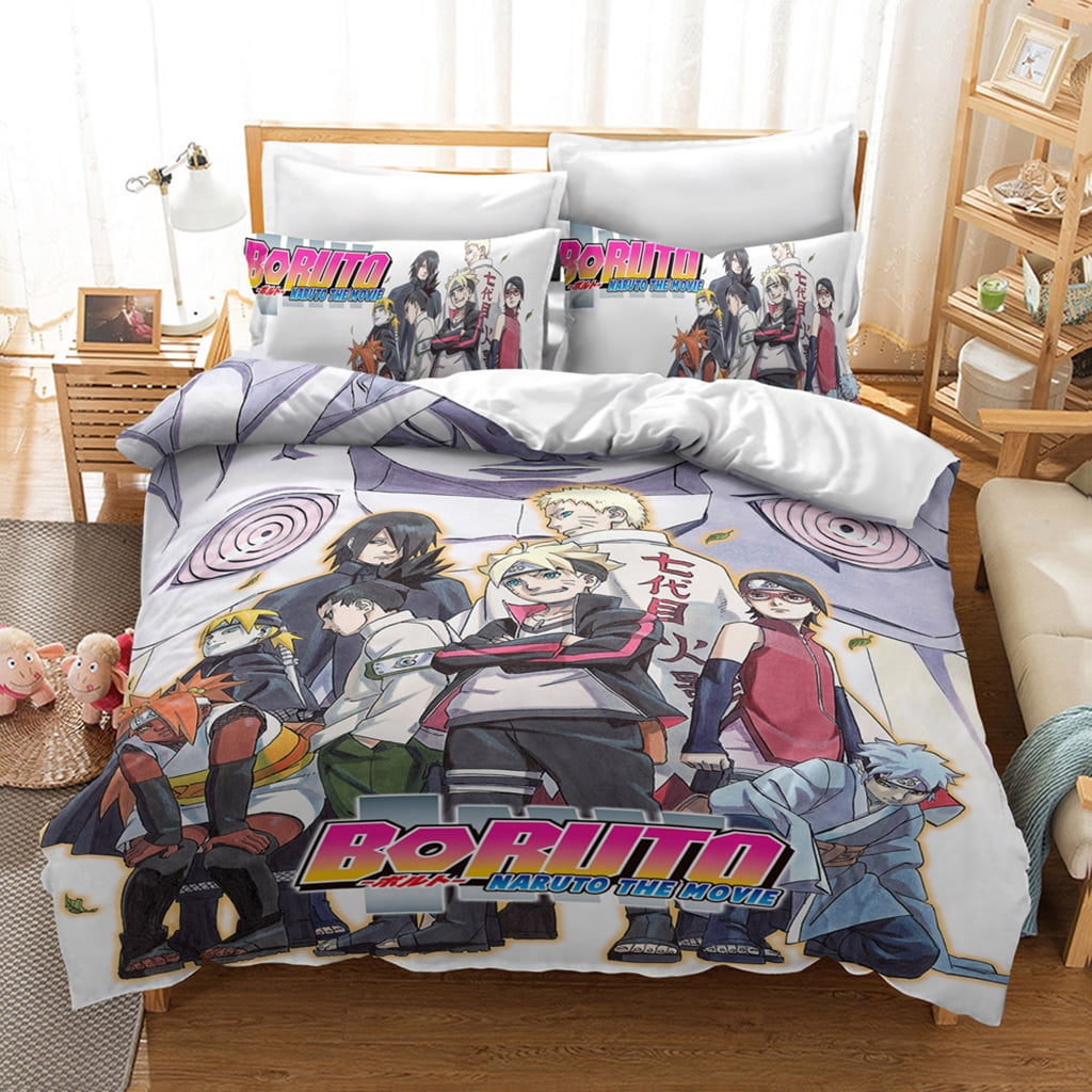 Fashion Anime Naruto Bedding Bed Set Twin Full Queen King Size 1 Duvet