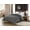 Grey, variant on Swift Home Heavy-Filled Down Alternative Comforter, Ultra Soft All Season Hypoallergenic Bedding, King, Burgundy