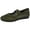 Green #030, variant on Women's Breathable Knit Flats, Soft Mary Jane Mesh Ballet Flat Shoes Comfortable Ballerina Flats Dressy Washable Summer Shoe Slip on Casual 36