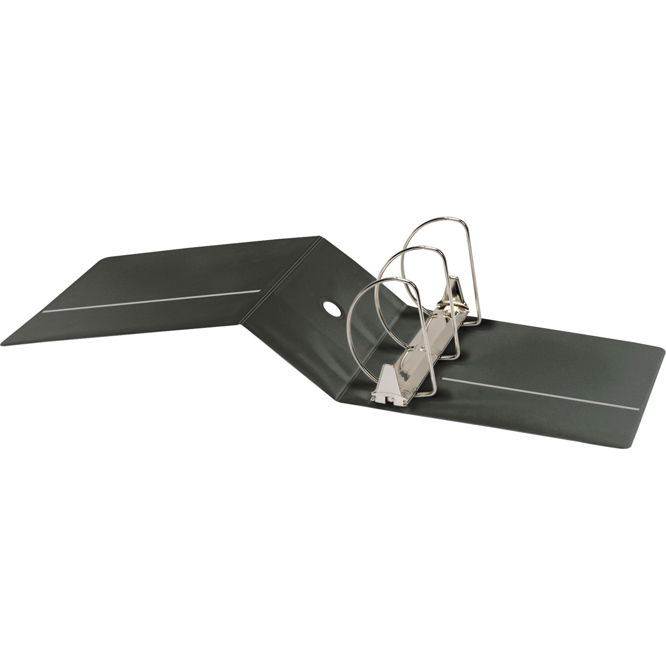 Cardinal XtraLife ClearVue Non-Stick Locking Slant-D Binder, 6" Cap, 11 x 8 1/2, Black