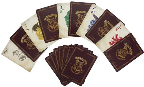 PLAYING CARDS 4IN1 GAMES FAMILLY FRIENDS TRAVEL OLD MAID MEMO HARRY POTTER MOVIE 