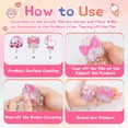 thumbnail image 5 of Neasyth 6 Pcs Cute Glitter Nurse Badge Reel, Retractable ID Clip Badge Holder for Doctor Student Assistant Coworker Work Accessories Bulk Gifts(Cute), 5 of 8