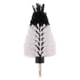 thumbnail image 3 of Cepillo de limpieza para coche, para taladro, bola puntiaguda de 5 pulgadas, fácil instalación, cepillo de lavado para ducha, cocina, ruedas, alfombras de coche. Blanco, 3 of 9
