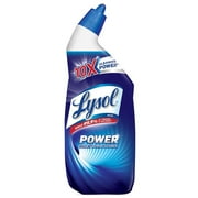 Lysol Power Toilet Bowl Cleaner Gel Disinfect 24 oz, 2 Pack