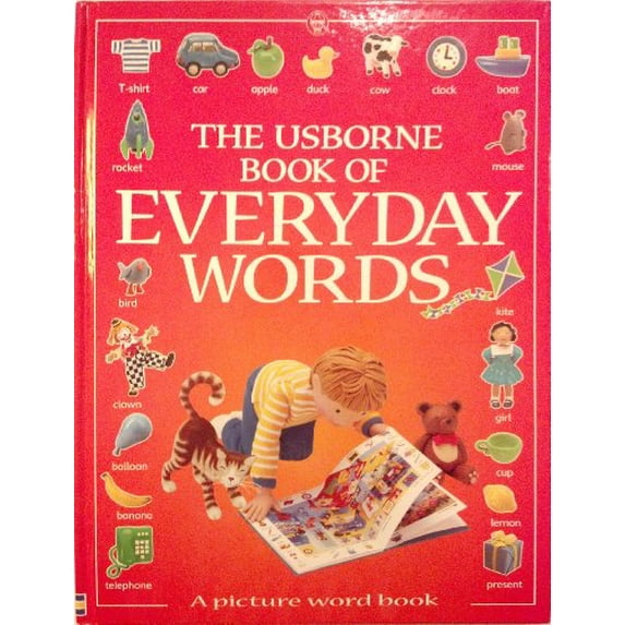 Pre-Owned The Usborne Book of Everyday Words (Everyday Words Series) (Hardcover) 0746027664 9780746027660
