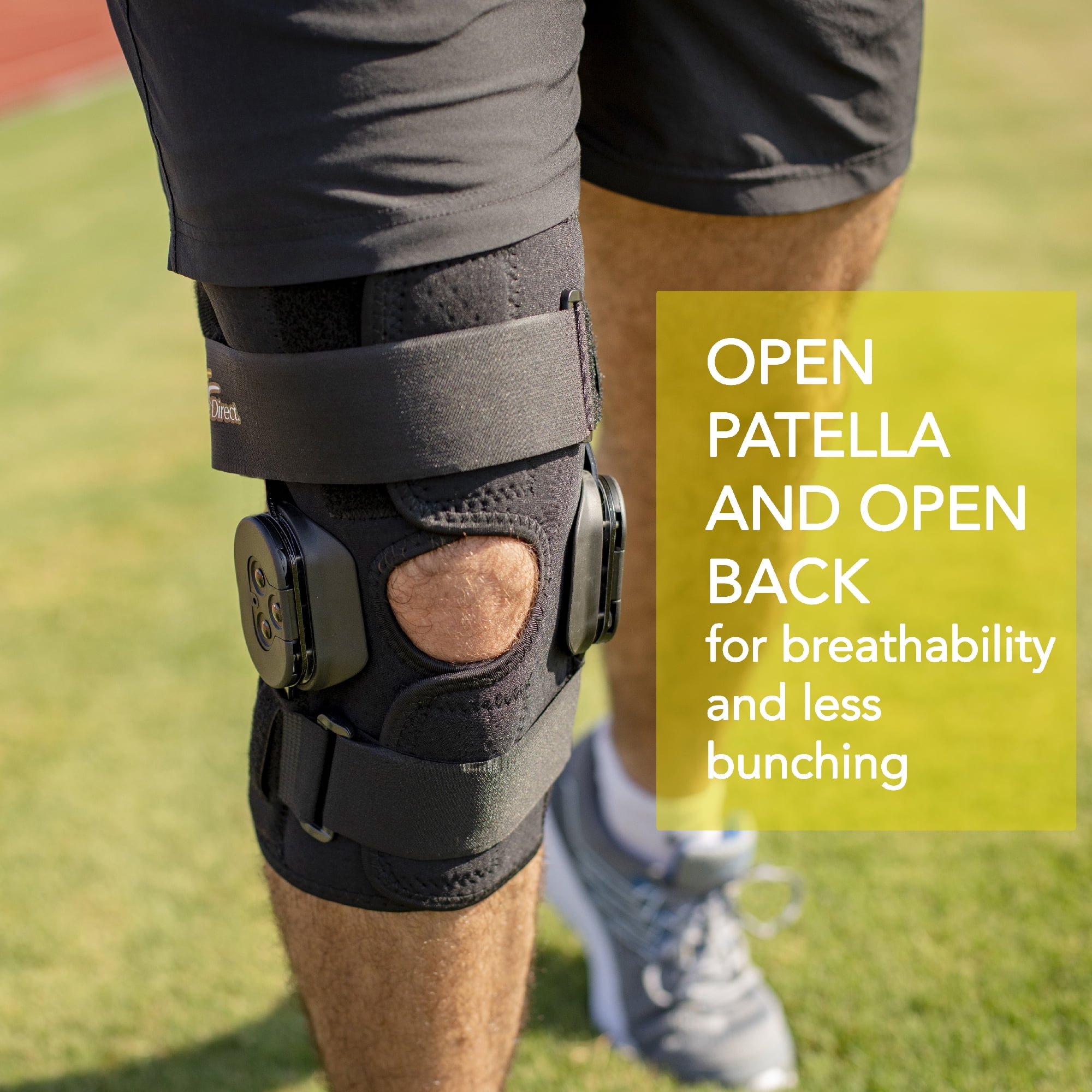 Brace Direct Neoprene Hinged Knee Brace PDAC L1833 - Advanced Support for Pain Relief & Joint Stability