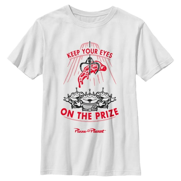 Boys Toy Story Pizza Is The Prize T Shirt