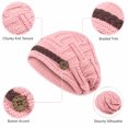 thumbnail image 6 of Women’s Slouchy Knit Beanie Hat, Cable Knit Winter Hat for Cold Weather, Snow, Ski and Everyday Wear, TIKA, 6 of 7