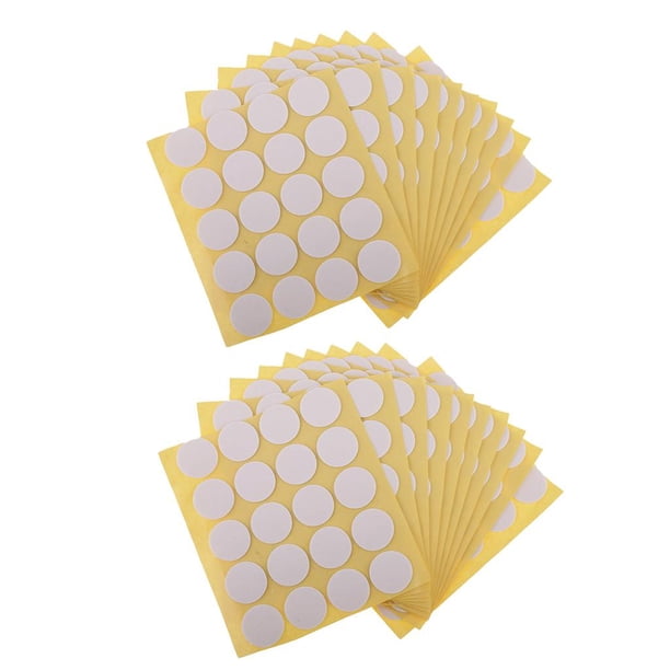 2x de Mecha de de 100 Piezas Puntos de Espuma de dos cara para s Diámetro de 20 Mm, para s de Bricolaje s Decorativ