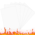 thumbnail image 1 of 12 Pcs High Temperature Gasket Paper, Fireproof Insulation Sheet Heat Heat Ceramic Fiber Gasket Material, 1 of 7