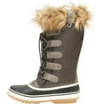 thumbnail image 3 of Women's Jambu JBU Ella Mid Calf Waterproof Duck Boot Dark Grey Brushed Vegan Nubuck/Rubber 9 M, 3 of 6