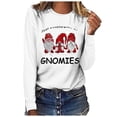 thumbnail image 1 of Pntutb Mujeres Día de San Valentín Impreso Manga Larga Sudadera Pullover Camisas top Blusa Pntutb Pntutb-4918, 1 of 4