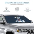 thumbnail image 3 of Bingfone Shark Car Windshield Sunshade,Sun Foldable Sun Shield Sun Visor For Car - Medium, 3 of 8