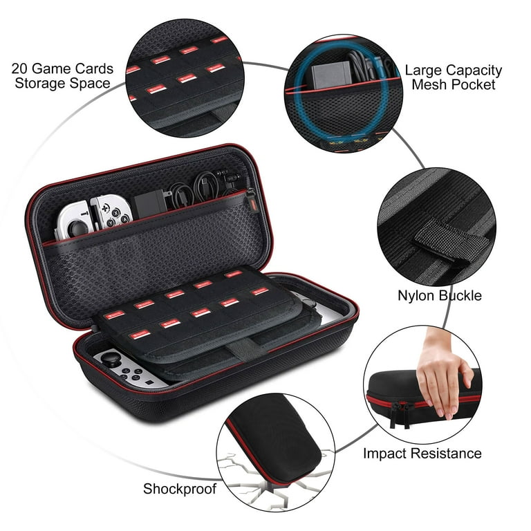 EEEkit 17-in-1 Accessories Bundle Fit for Nintendo Switch OLED