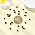 thumbnail image 4 of 24 pc Preciosaeg Beads Czech Bicone(451 69 302 Rondelle) 23980 272 Hematite 5mm Hole: 1mm, 4 of 5