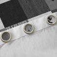 thumbnail image 4 of Homewish Safari Bear Deer Black Out Curtains,Jungle Animal Curtains Pack of 2 (42x63 Each),Gray White Plaid Bedroom Curtains For Teens,Ultra Soft Home Decor, 4 of 6