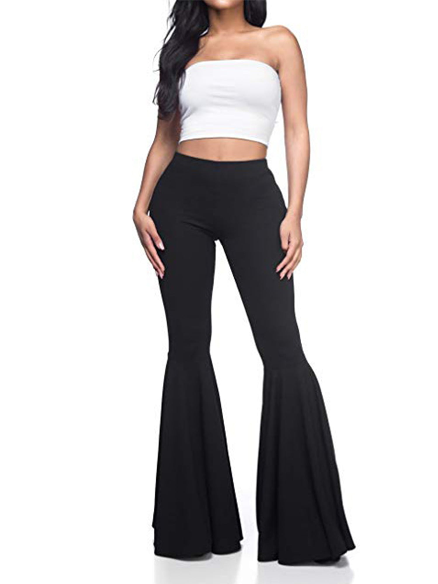 Buy THE FRILL DRILL BLACK PANTS for Women Online in India