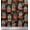 Brown, variant on Soimoi Green Cotton Duck Fabric Bottle Vase & Strawberry Fruits Print Fabric by Yard 42 Inch Wide