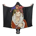 thumbnail image 1 of ASHLEIGH Hooded Blanket Joker Wearable Blanket 56x80 Inch Hooded Throw Wrap Robe, 1 of 3