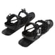 thumbnail image 5 of Mini zapatos de esquí negro tamaño libre ajustable vinculante al aire libre mini snowboard botas de esquí para senderos forestales, 5 of 12