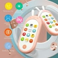 thumbnail image 2 of Kids Mobile Phone Toy, Electronic Learning Smartphone Toy, Interactive Educational Cell Phone Toys, 2 of 5