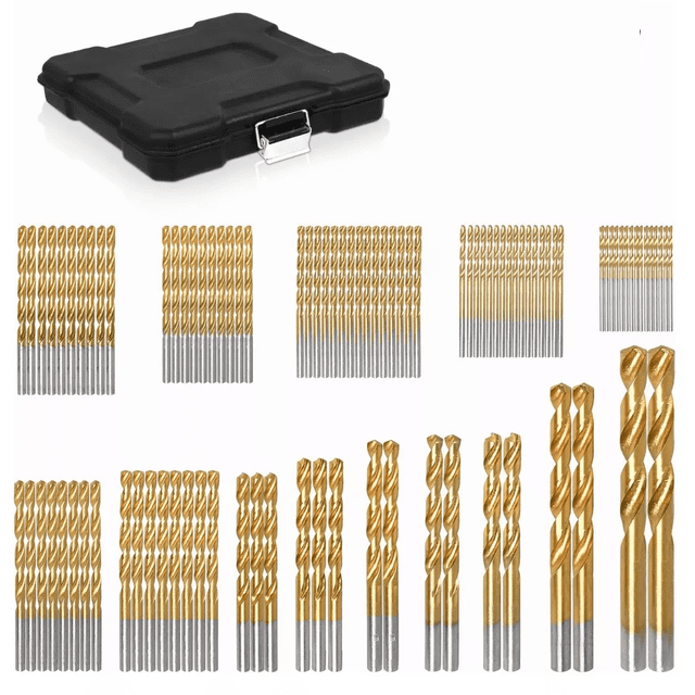 Juego De Brocas Herramientas 1.5-10mm P/madera/metal 99 Pzs
