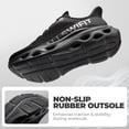 thumbnail image 4 of Zapatillas Deportivas Slip On para Mujer ALLSWIFIT Negras Talla 6, 4 of 9