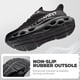 thumbnail image 4 of Zapatillas Deportivas Slip On para Mujer ALLSWIFIT Negras Talla 6, 4 of 9
