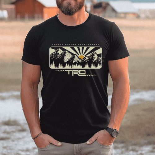 Toyota TRD Men's Big and Tall 4x4 Mountain Tee
