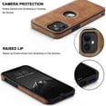 thumbnail image 4 of For Apple iPhone 11 (6.1'') Case Luxury Leather Business Vintage Elegant Slim Non-Slip Soft Grip Shockproof Protective Cover, 4 of 6